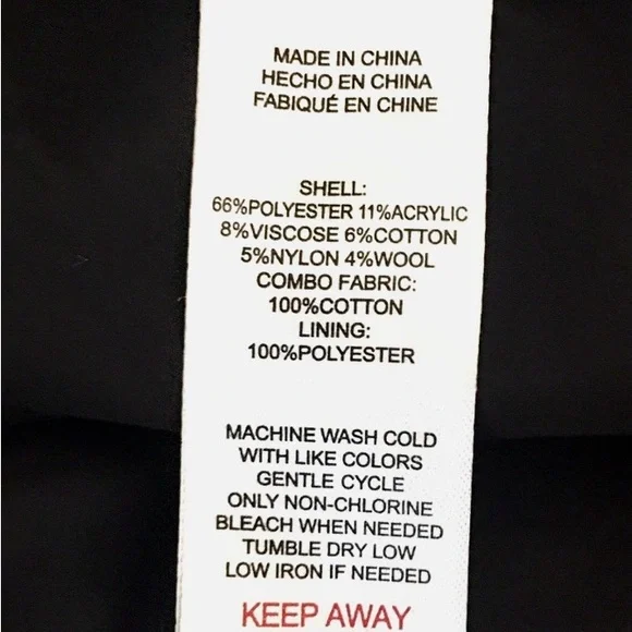 Jason Wu NWT blue tweed with contrasting denim zipper front Mini Dress size L - Picture 16 of 16